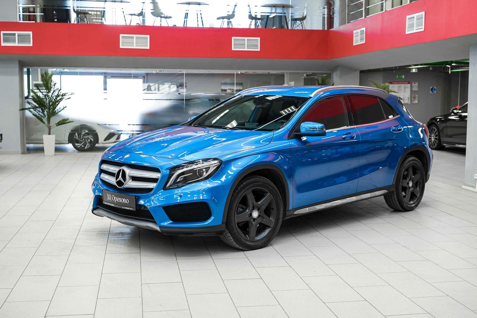 Mercedes-Benz GLA 2014, синий, ДЦ Орехово