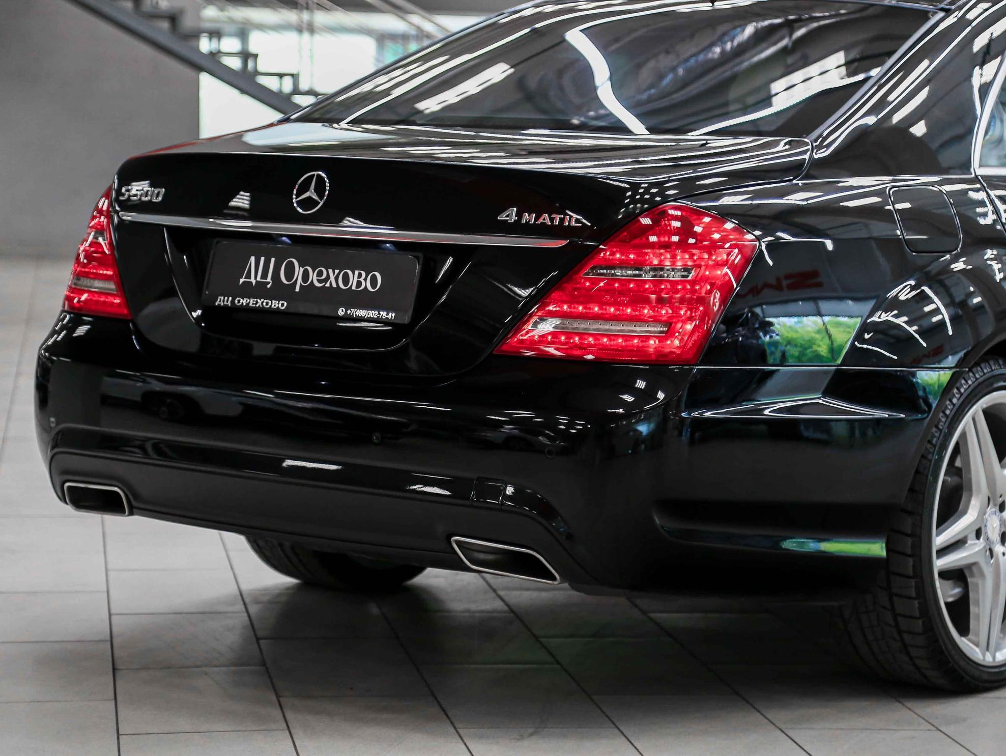 Mercedes-Benz S-Класс 2011, черный, ДЦ Орехово