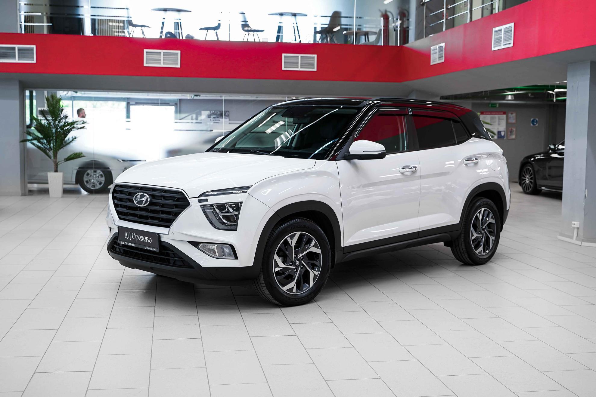 Hyundai Creta 2021, белый, ДЦ Орехово
