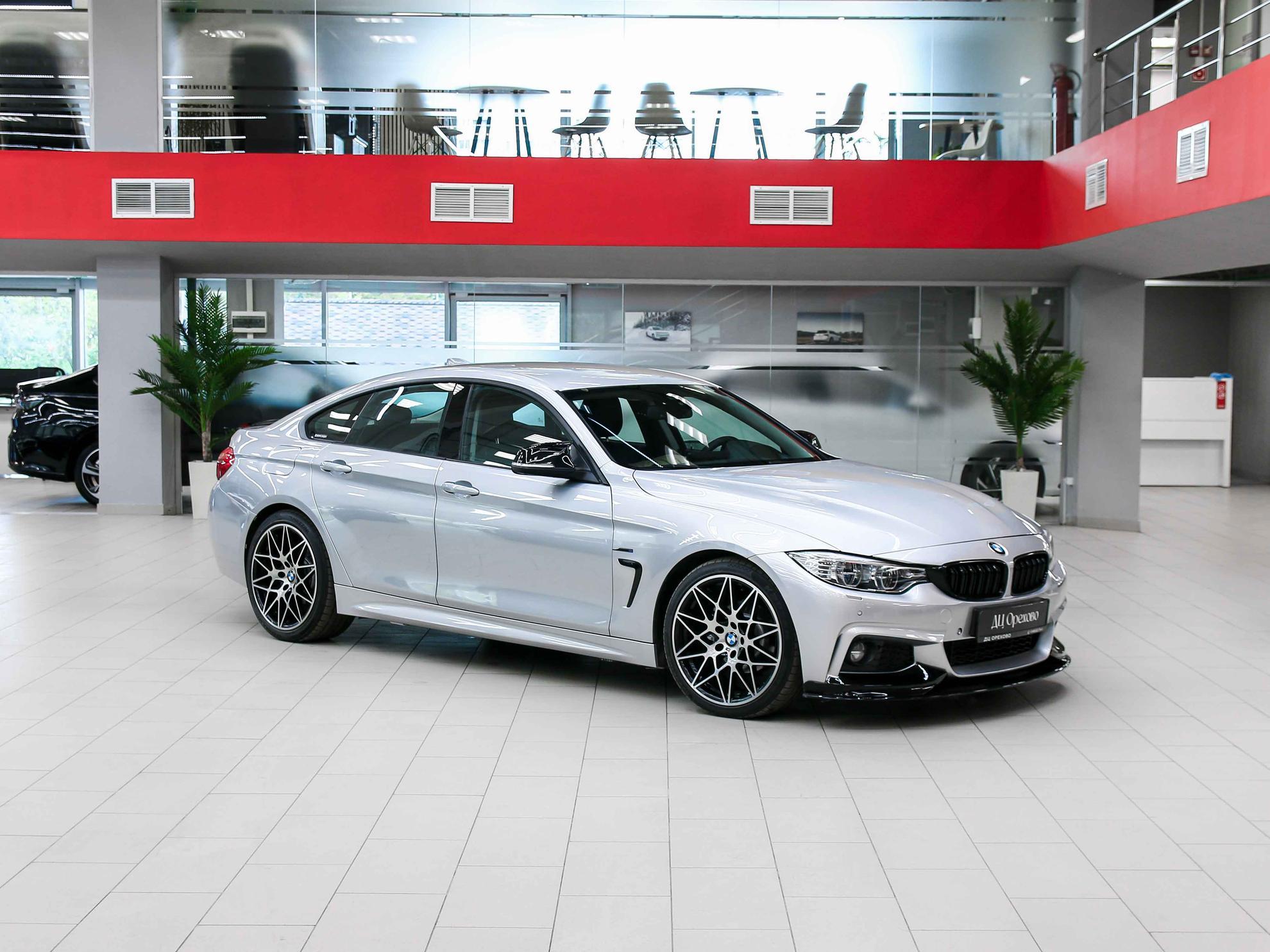 BMW 4 серии 2014, серебряный, ДЦ Орехово