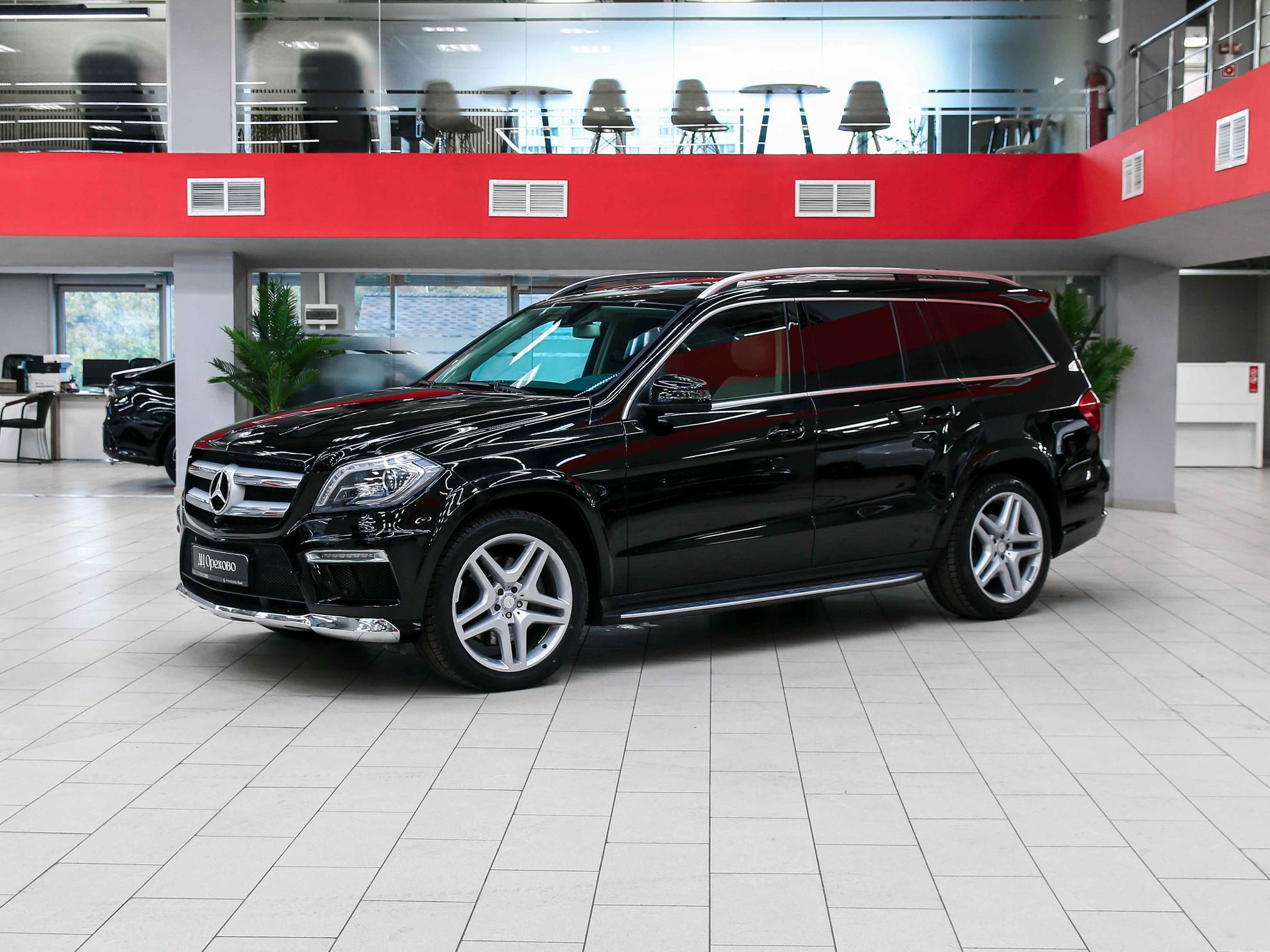 Mercedes-Benz GL-Класс 2015, черный, ДЦ Орехово