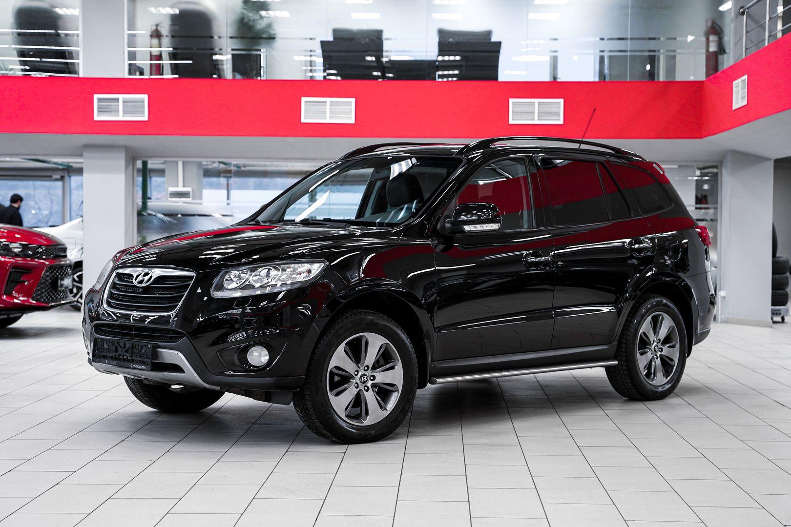 Hyundai Santa Fe 2012, черный, ДЦ Орехово