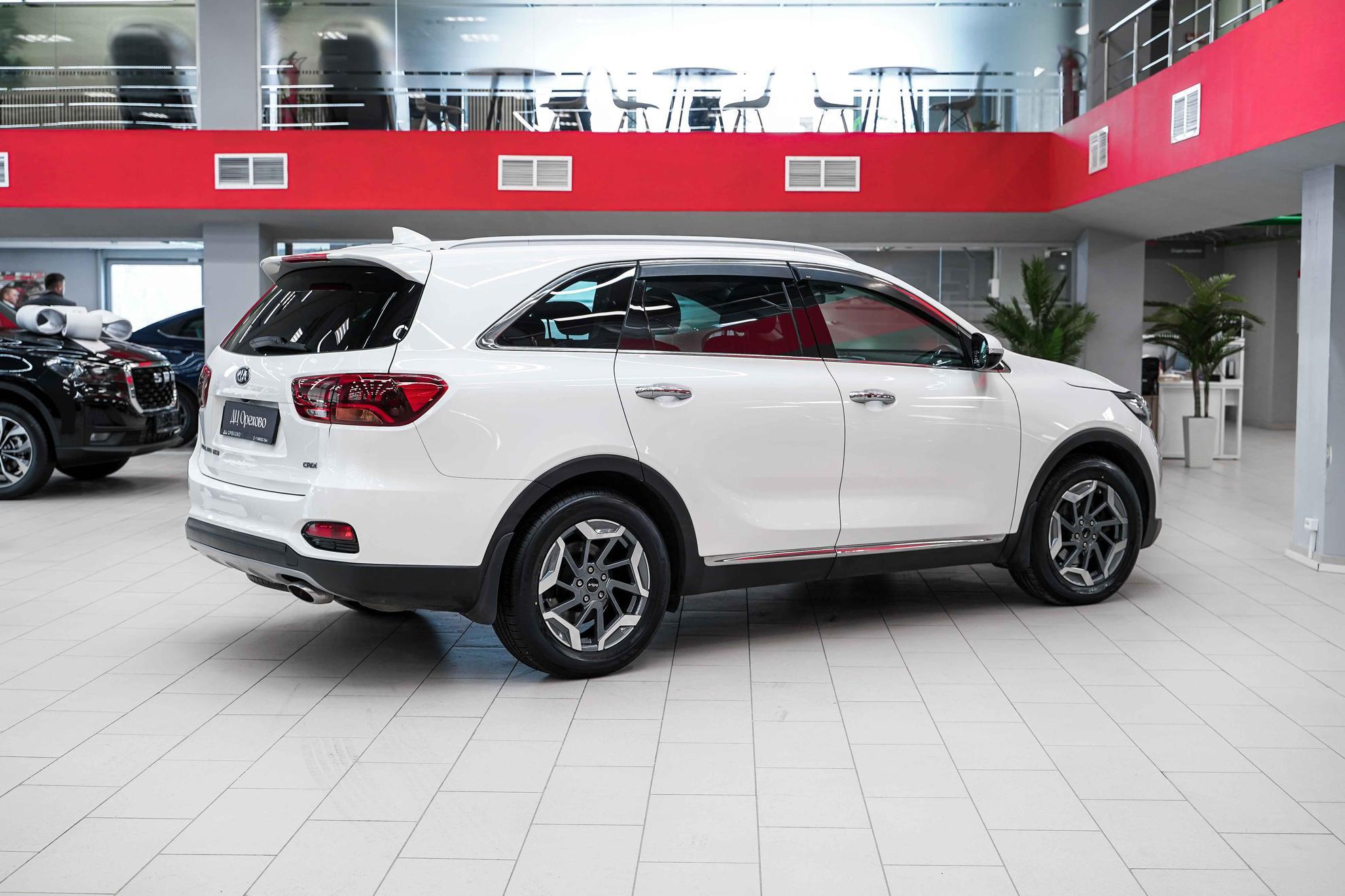 Kia Sorento 2018, белый, ДЦ Орехово