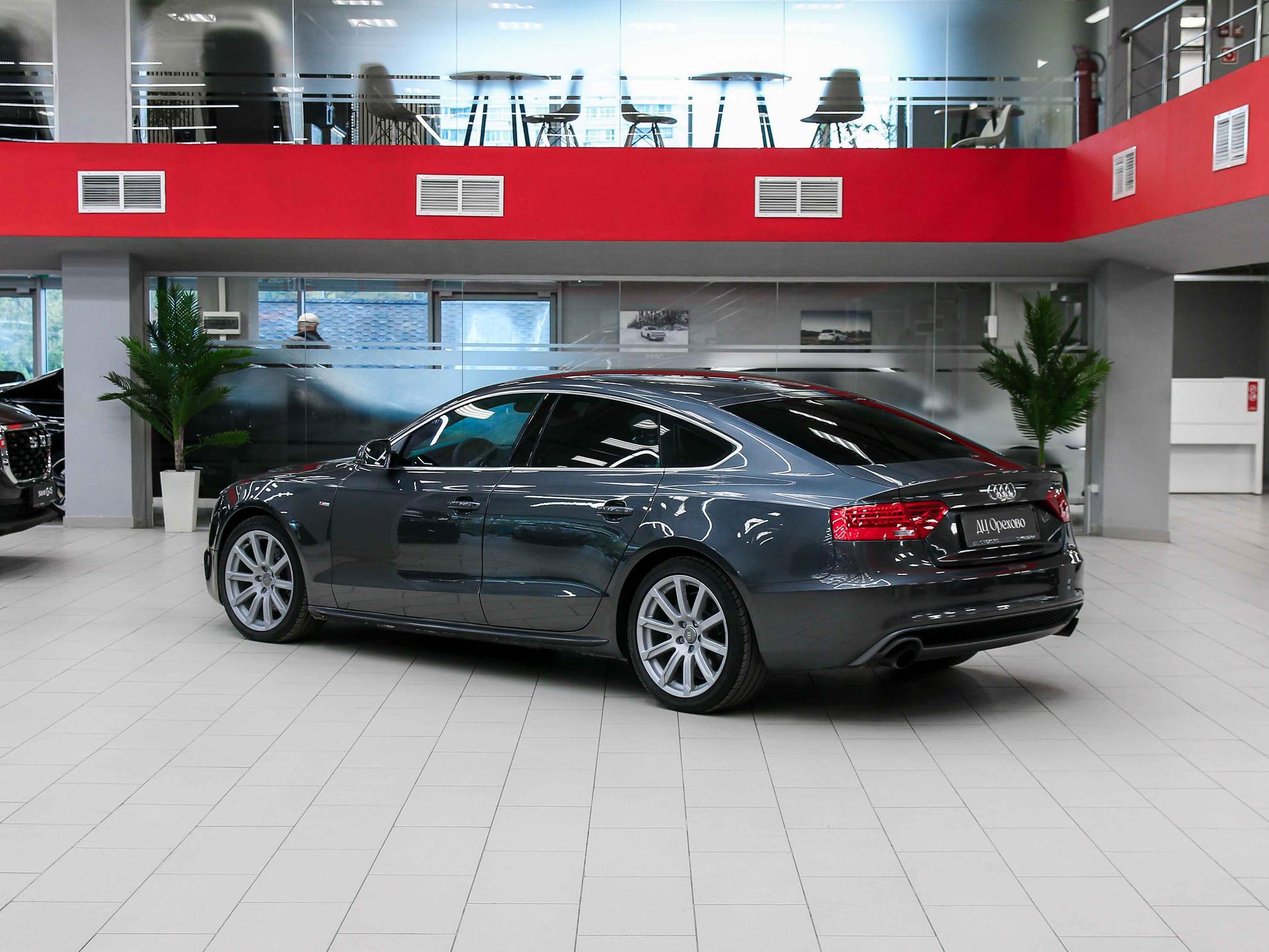 Audi A5 2015, серый, ДЦ Орехово