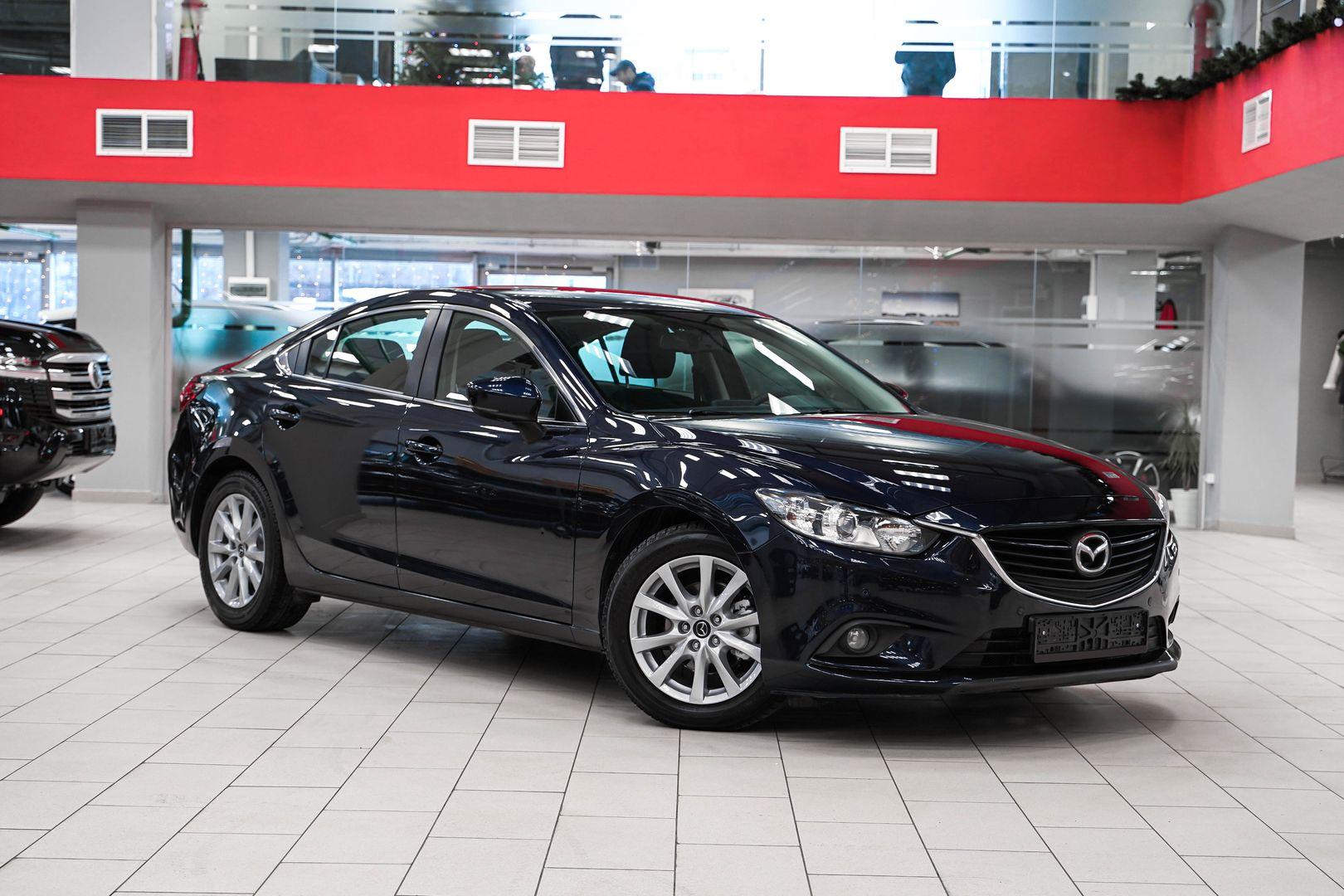 Mazda 6 2018, синий, ДЦ Орехово