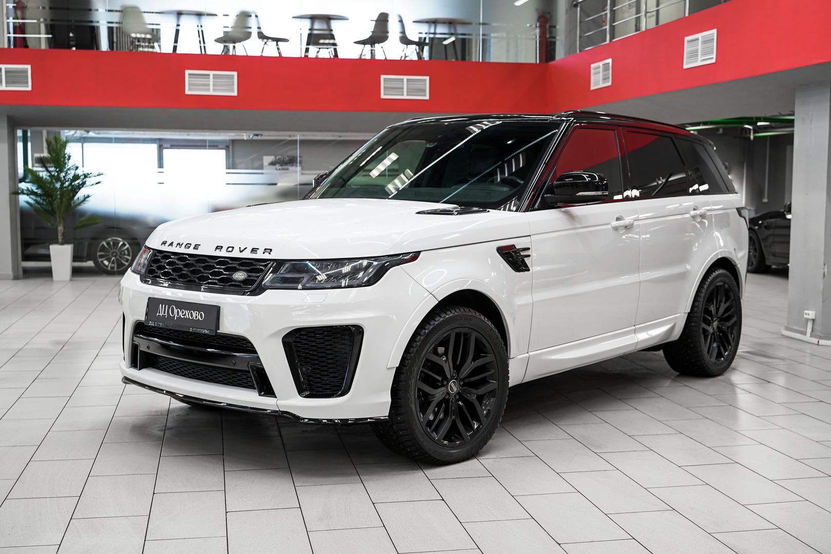 Land Rover Range Rover Sport 2016, белый, ДЦ Орехово
