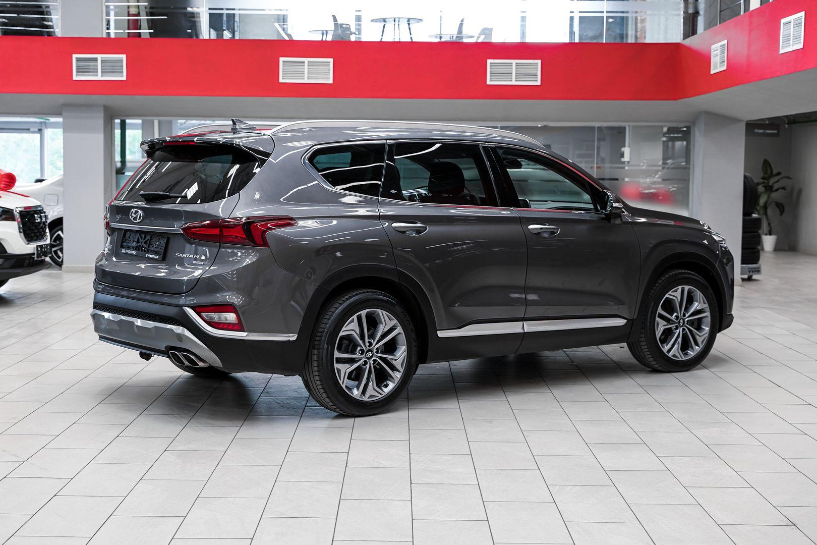 Hyundai Santa Fe 2019, серый, ДЦ Орехово