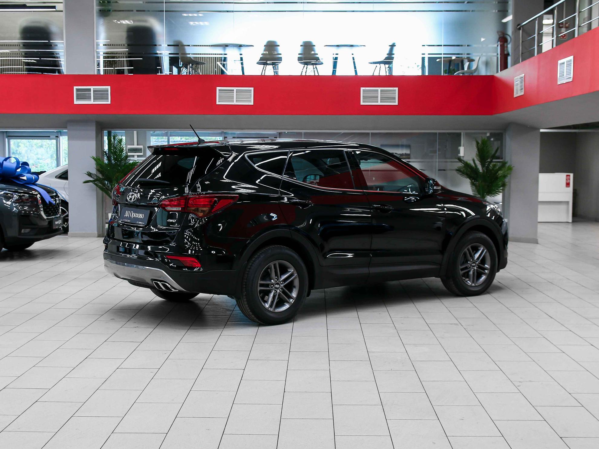 Hyundai Santa Fe 2016, черный, ДЦ Орехово