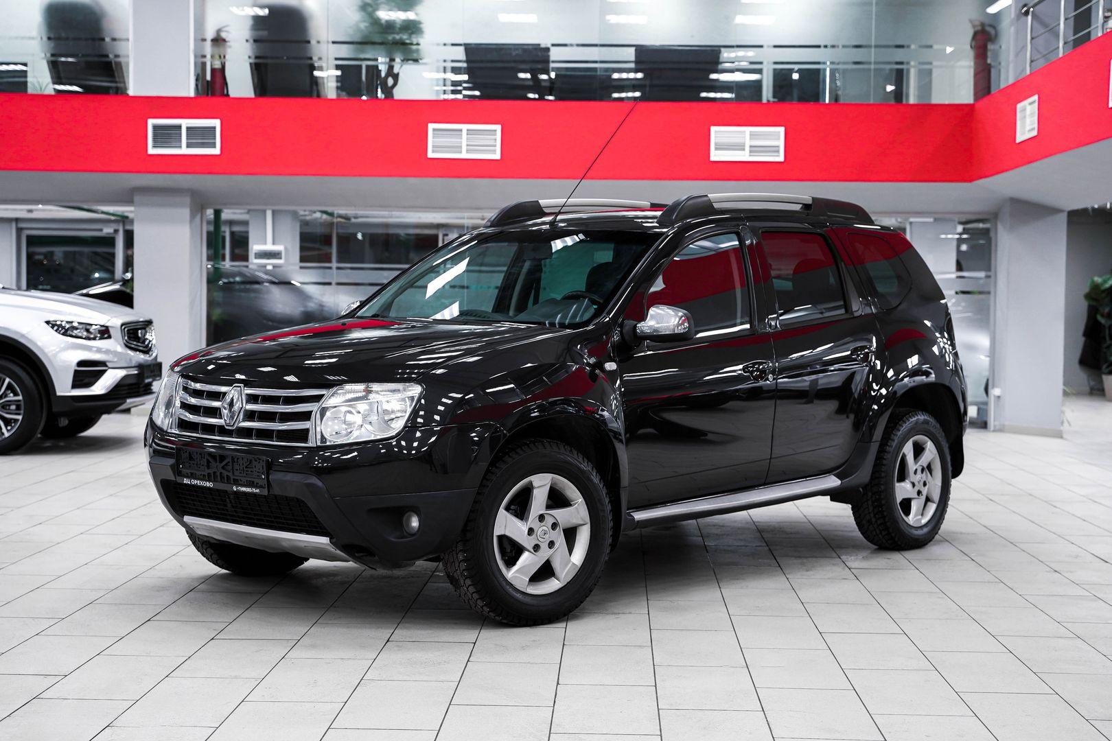 Renault Duster 2012, черный, ДЦ Орехово
