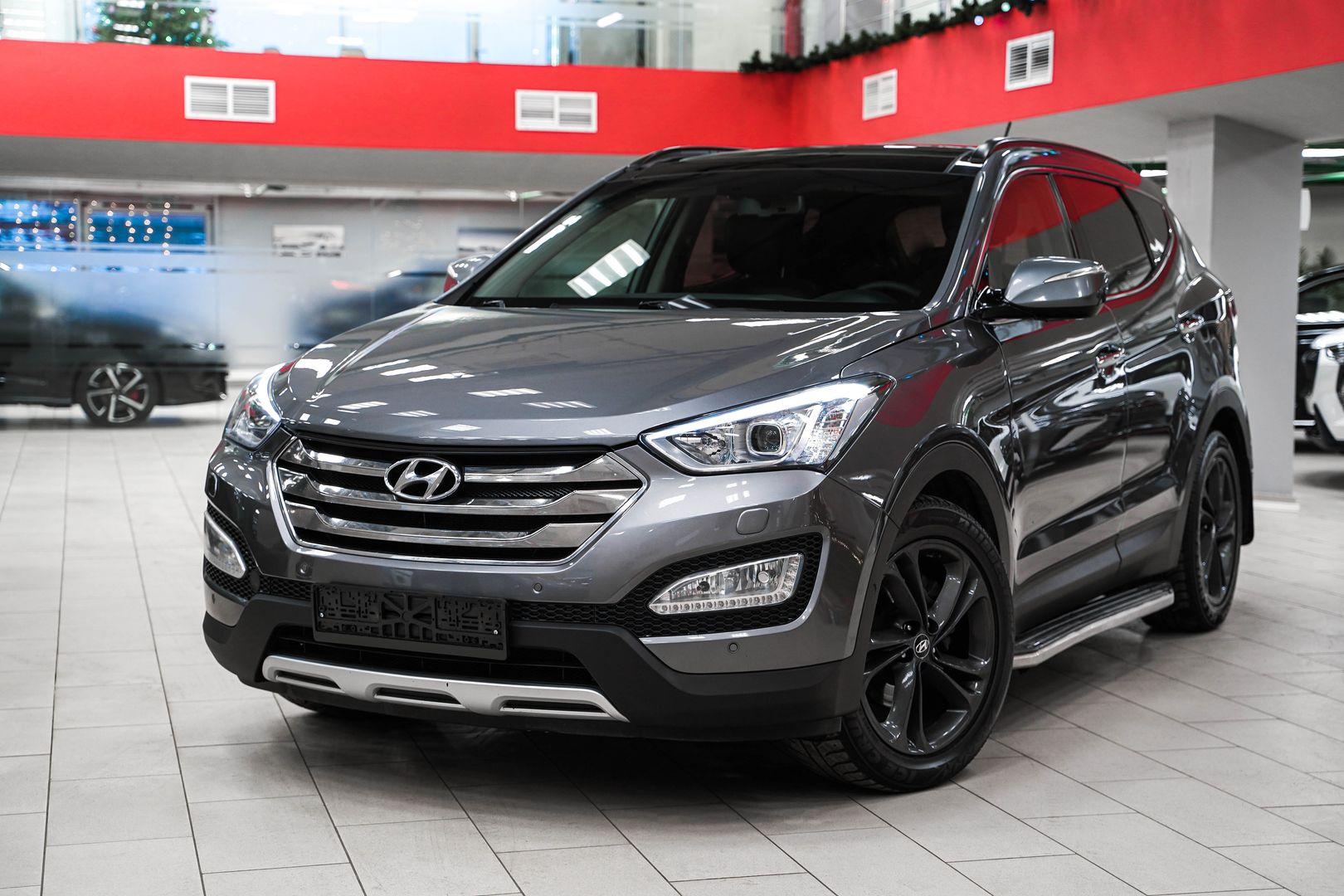 Hyundai Santa Fe 2014, серый, ДЦ Орехово