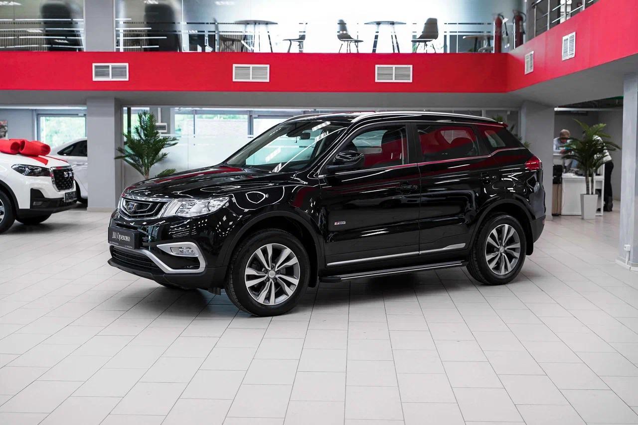 Geely Atlas 2021, черный, ДЦ Орехово