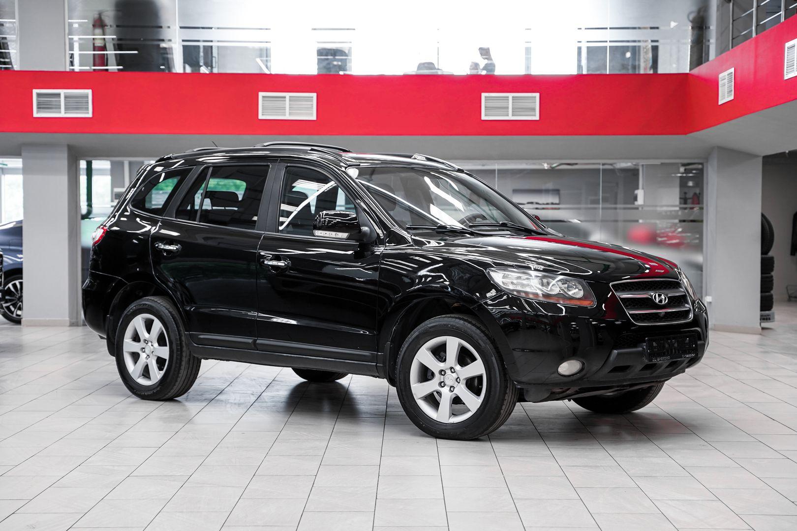 Hyundai Santa Fe 2008, черный, ДЦ Орехово