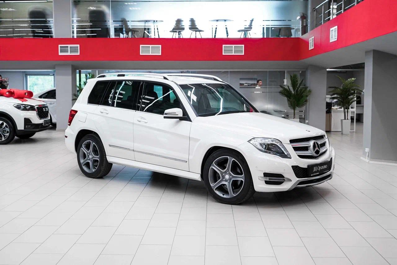 Mercedes-Benz GLK-Класс 2013, белый, ДЦ Орехово