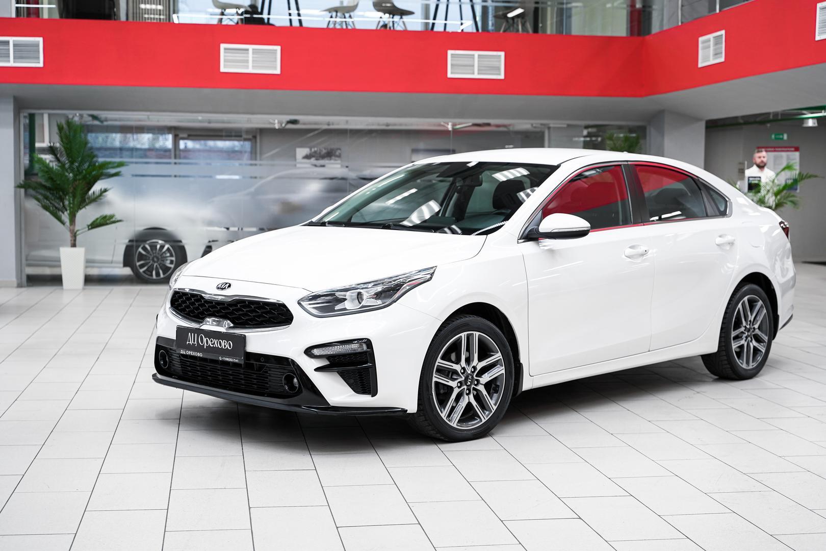 Kia Cerato 2018, белый, ДЦ Орехово