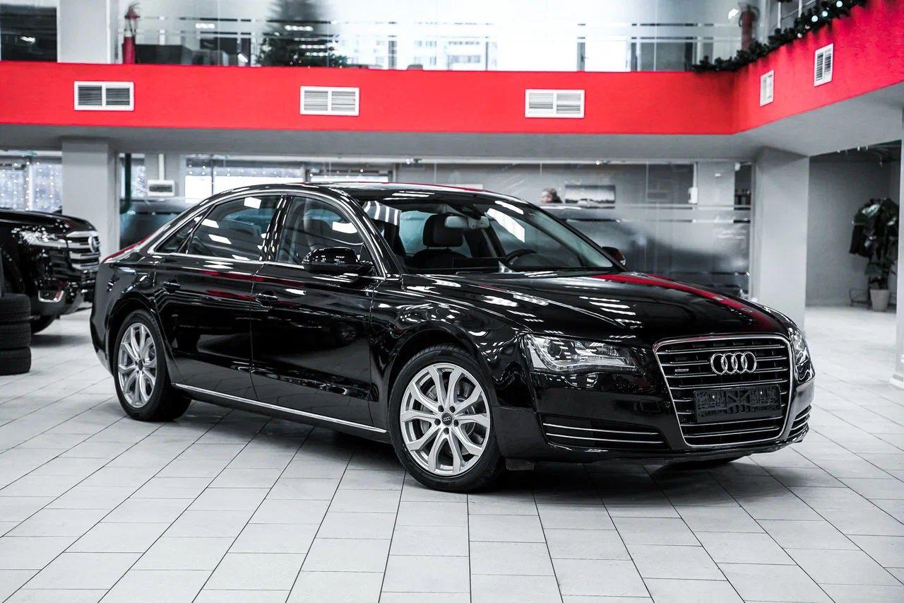 Audi A8 2011, черный, ДЦ Орехово