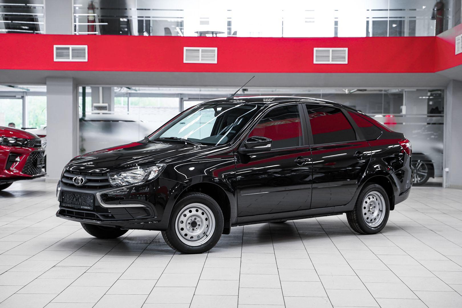 LADA (ВАЗ) Granta 2025, черный, ДЦ Орехово