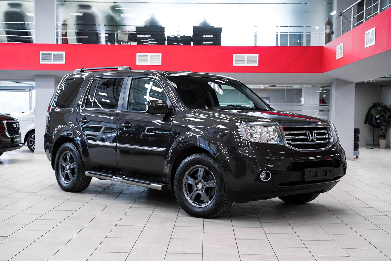Honda Pilot 2013, коричневый, ДЦ Орехово