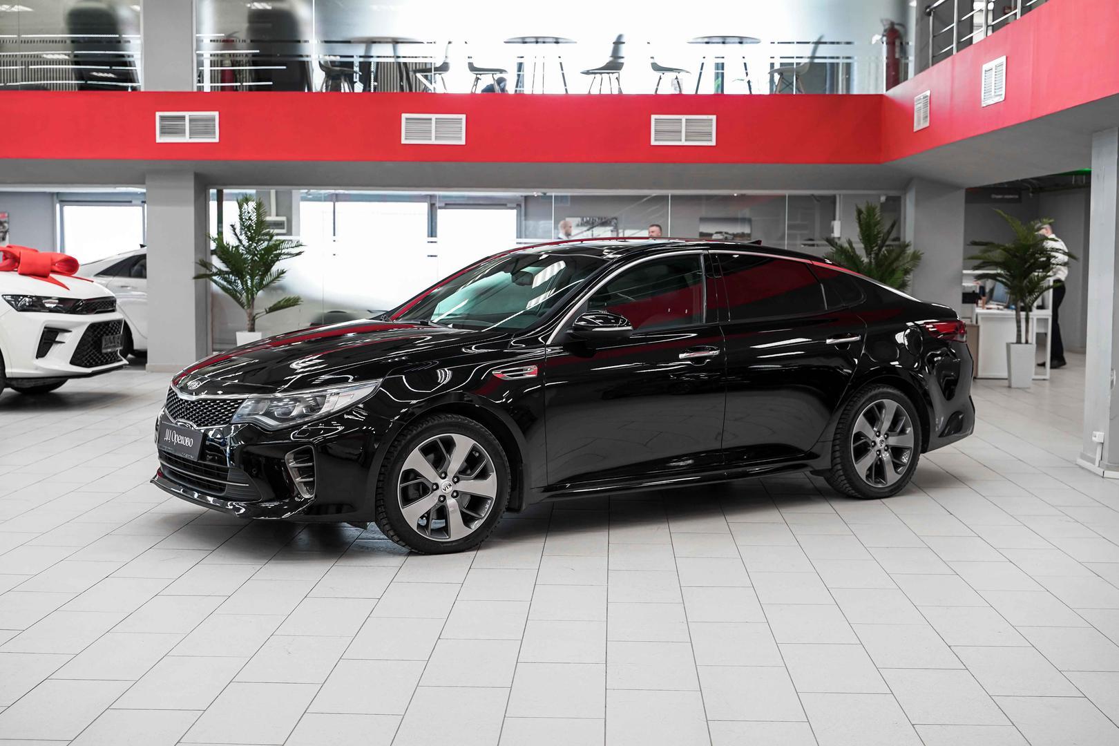 Kia Optima 2018, черный, ДЦ Орехово