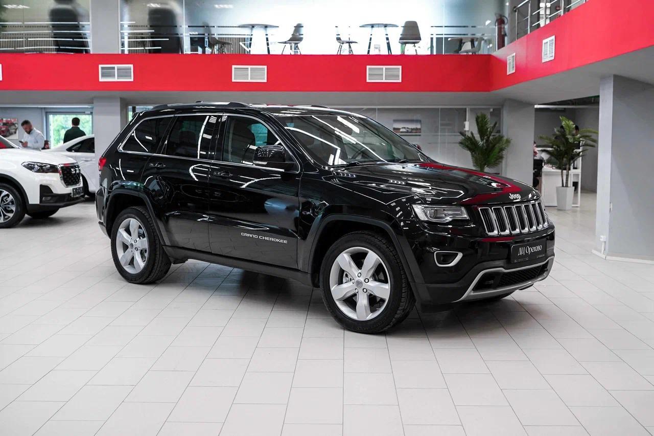 Jeep Grand Cherokee 2016, черный, ДЦ Орехово