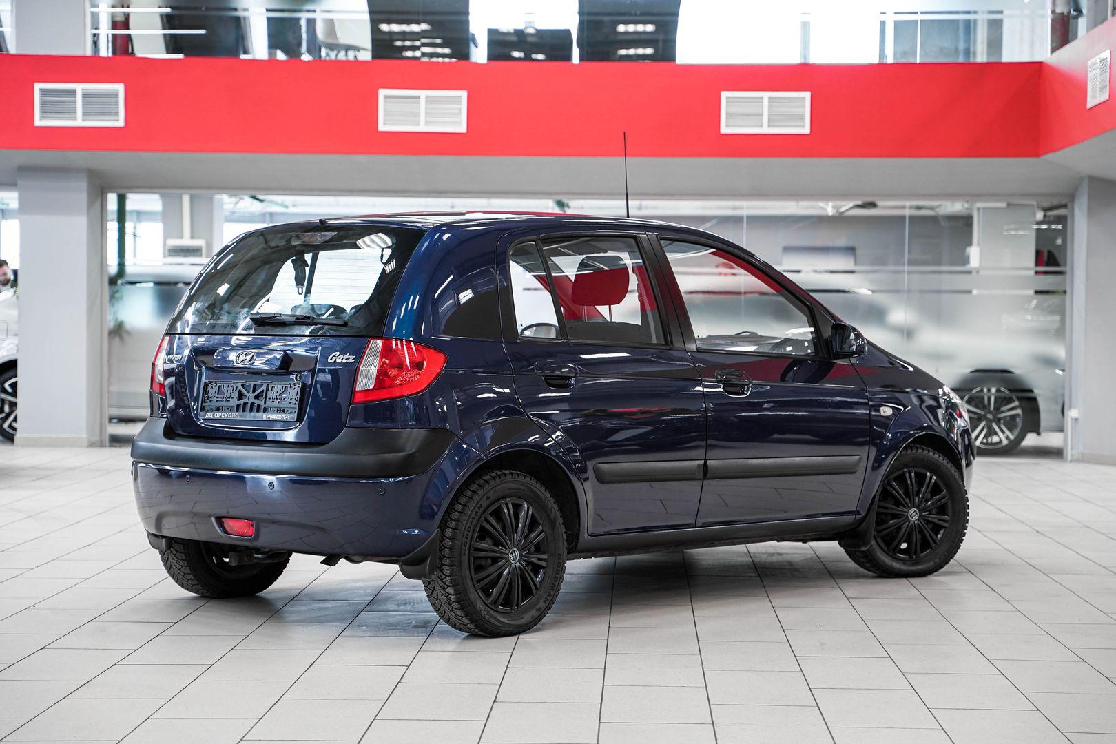 Hyundai Getz 2007, синий, ДЦ Орехово