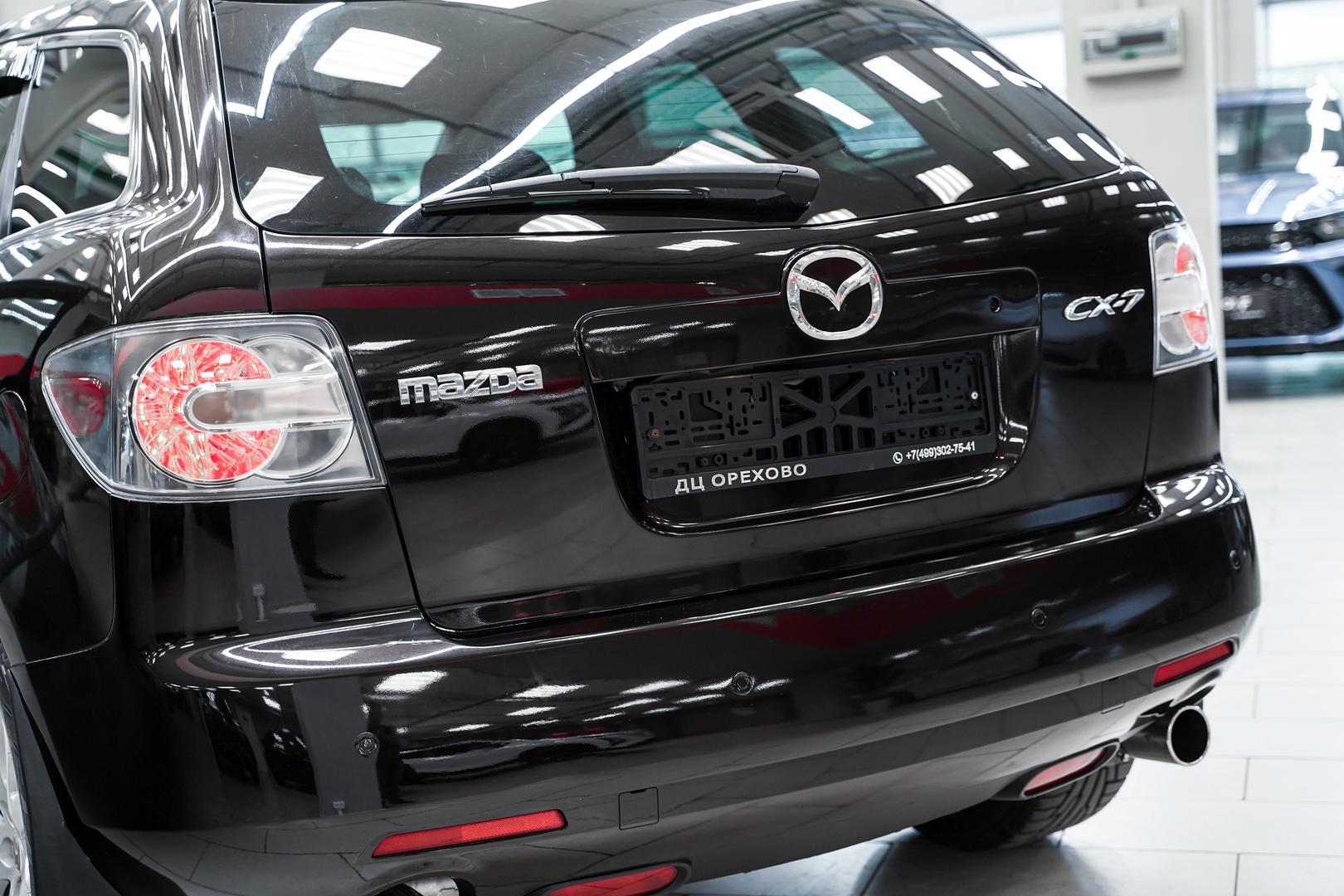 Mazda CX-7 2008, пурпурный, ДЦ Орехово