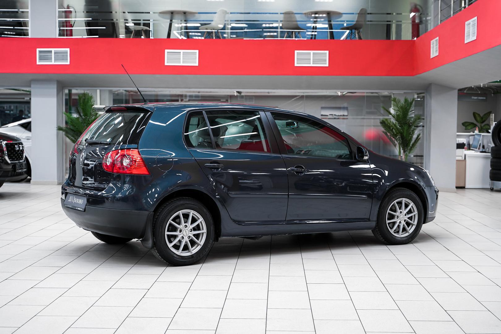 Volkswagen Golf 2008, синий, ДЦ Орехово
