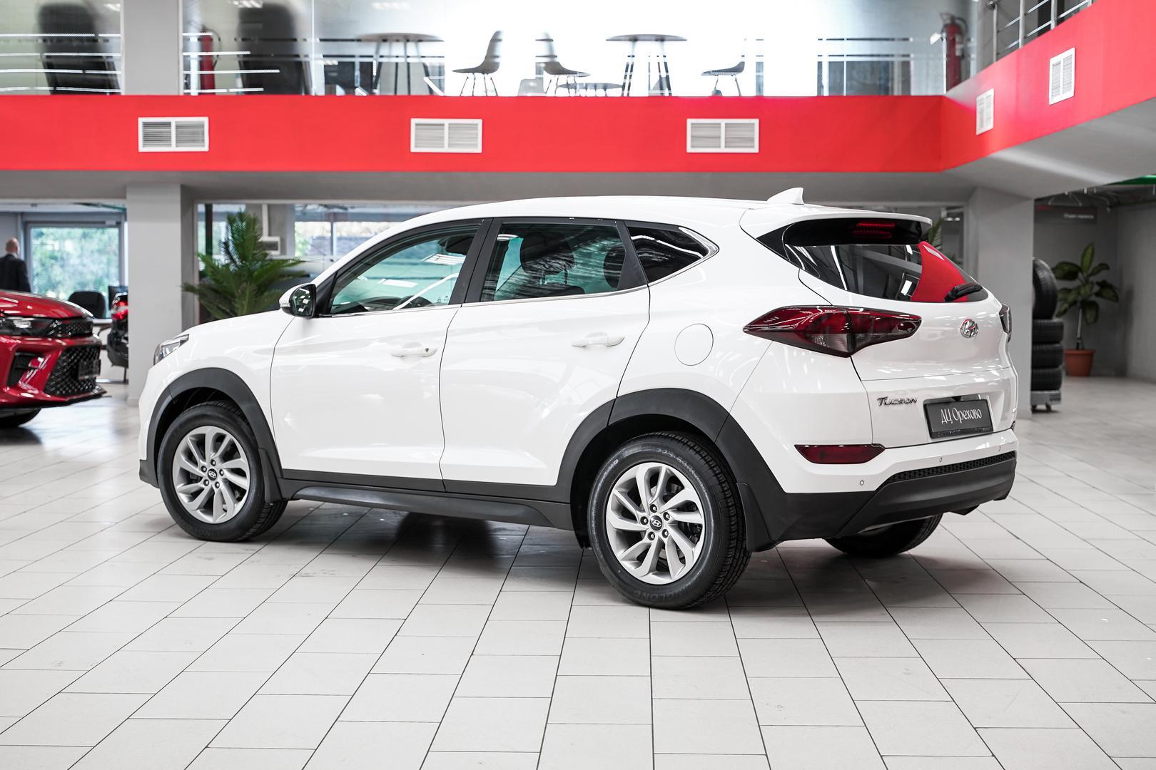 Hyundai Tucson 2017, белый, ДЦ Орехово