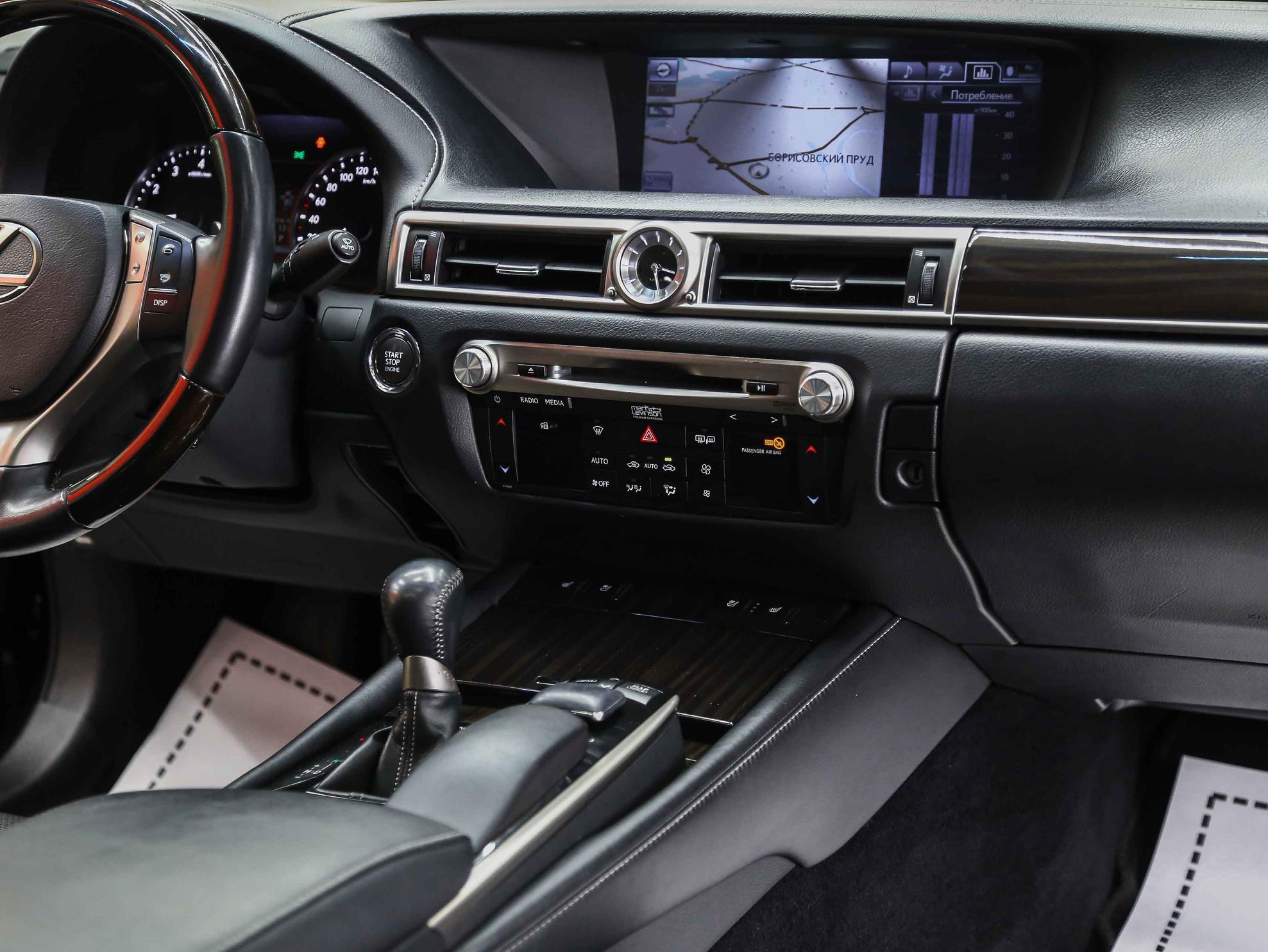 Lexus GS 2012, черный, ДЦ Орехово