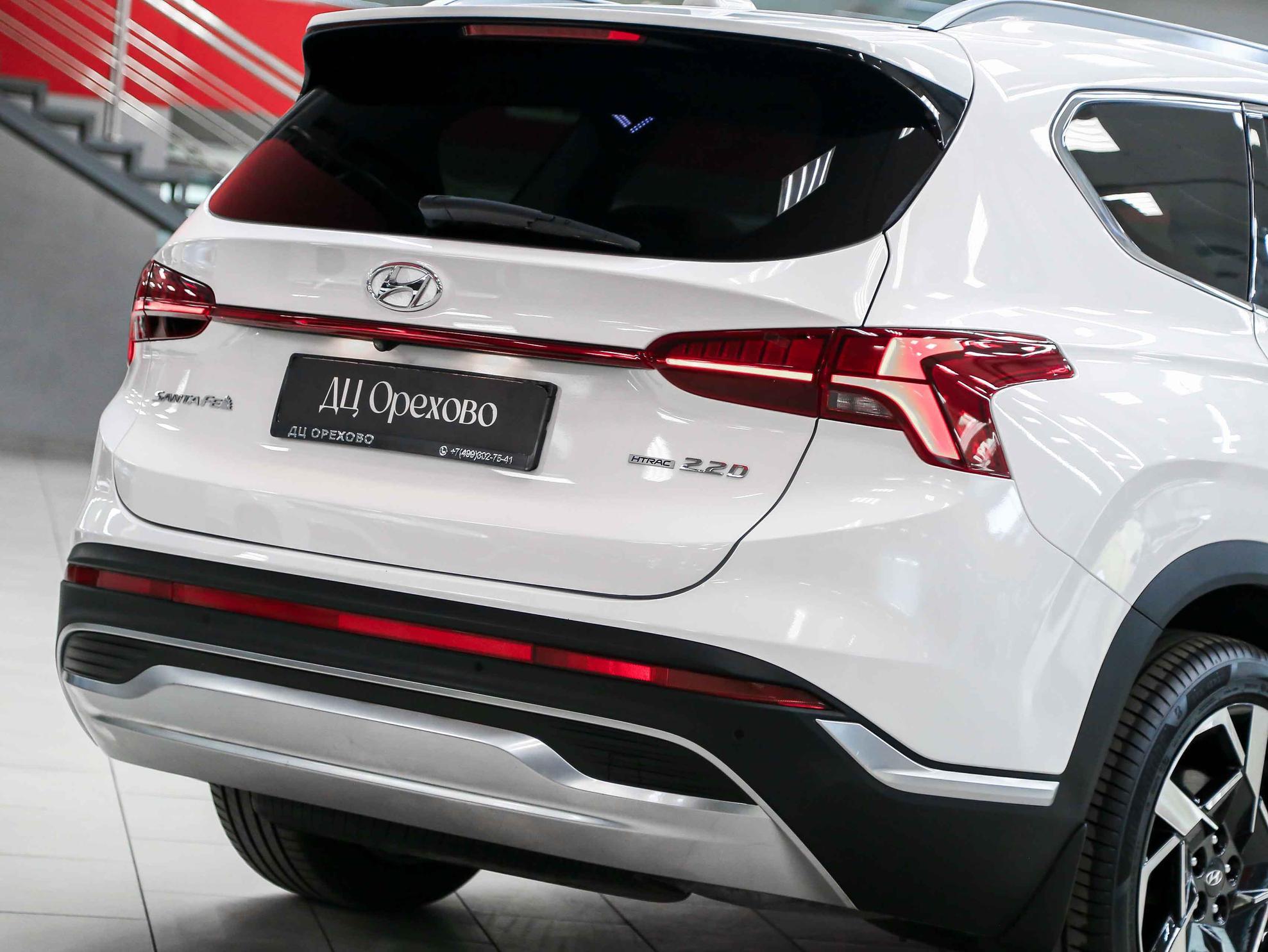 Hyundai Santa Fe 2021, белый, ДЦ Орехово