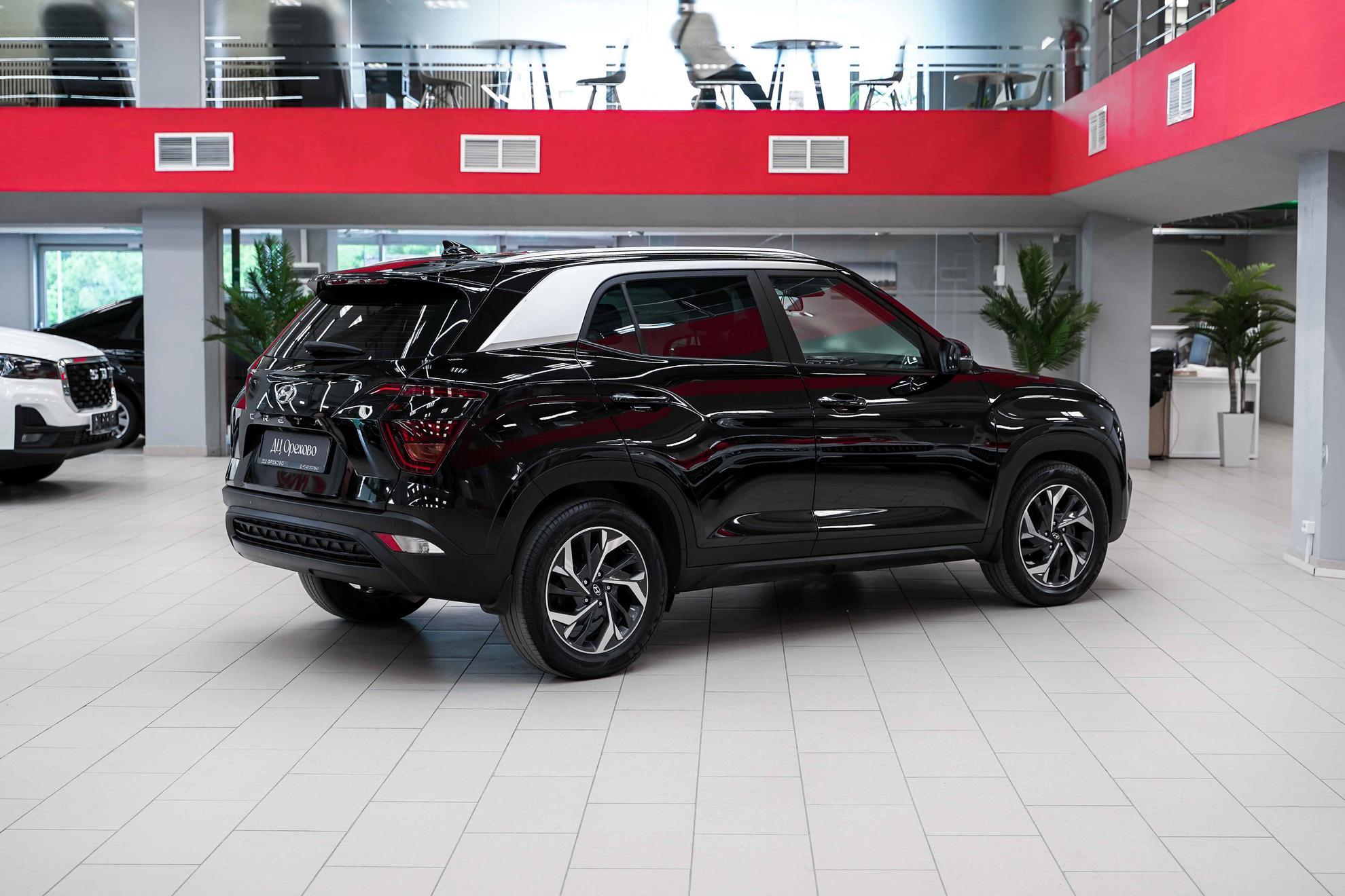 Hyundai Creta 2021, черный, ДЦ Орехово