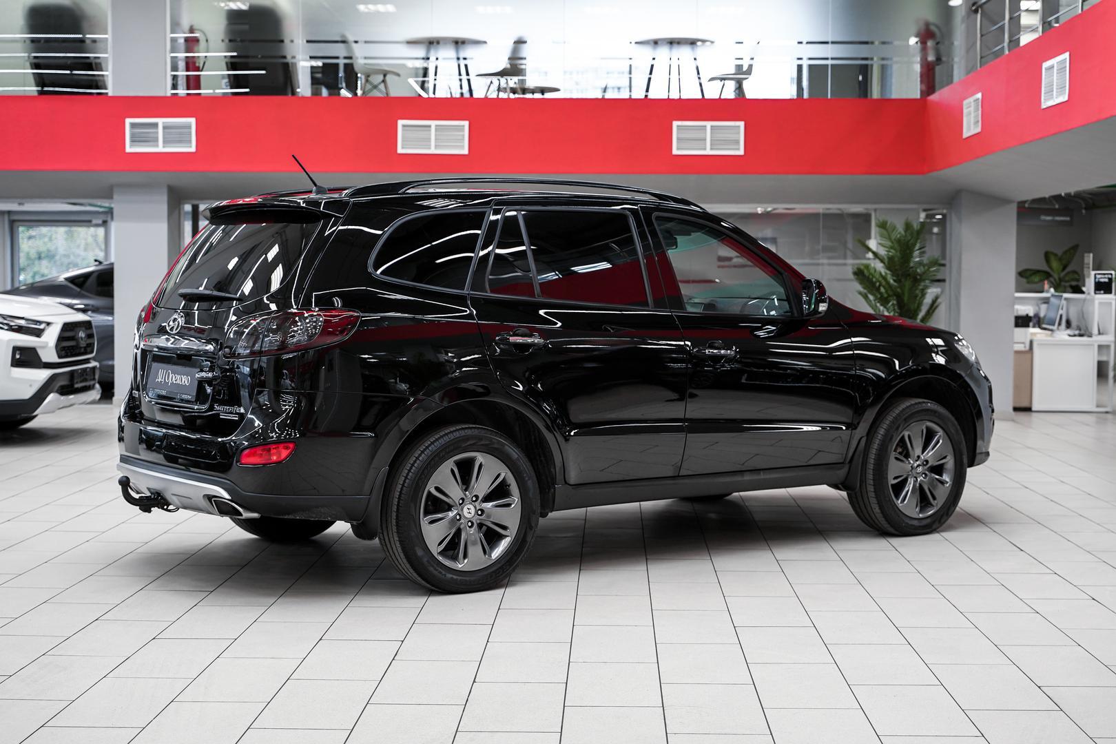 Hyundai Santa Fe 2011, черный, ДЦ Орехово