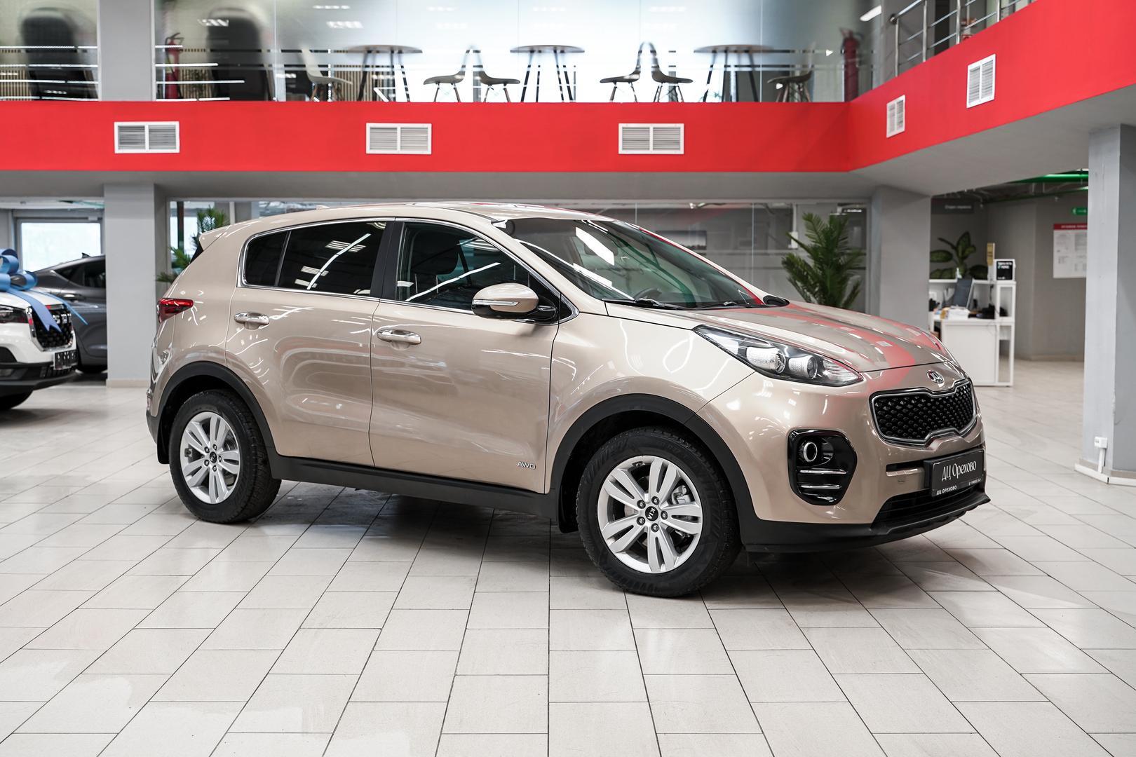 Kia Sportage 2018, коричневый, ДЦ Орехово