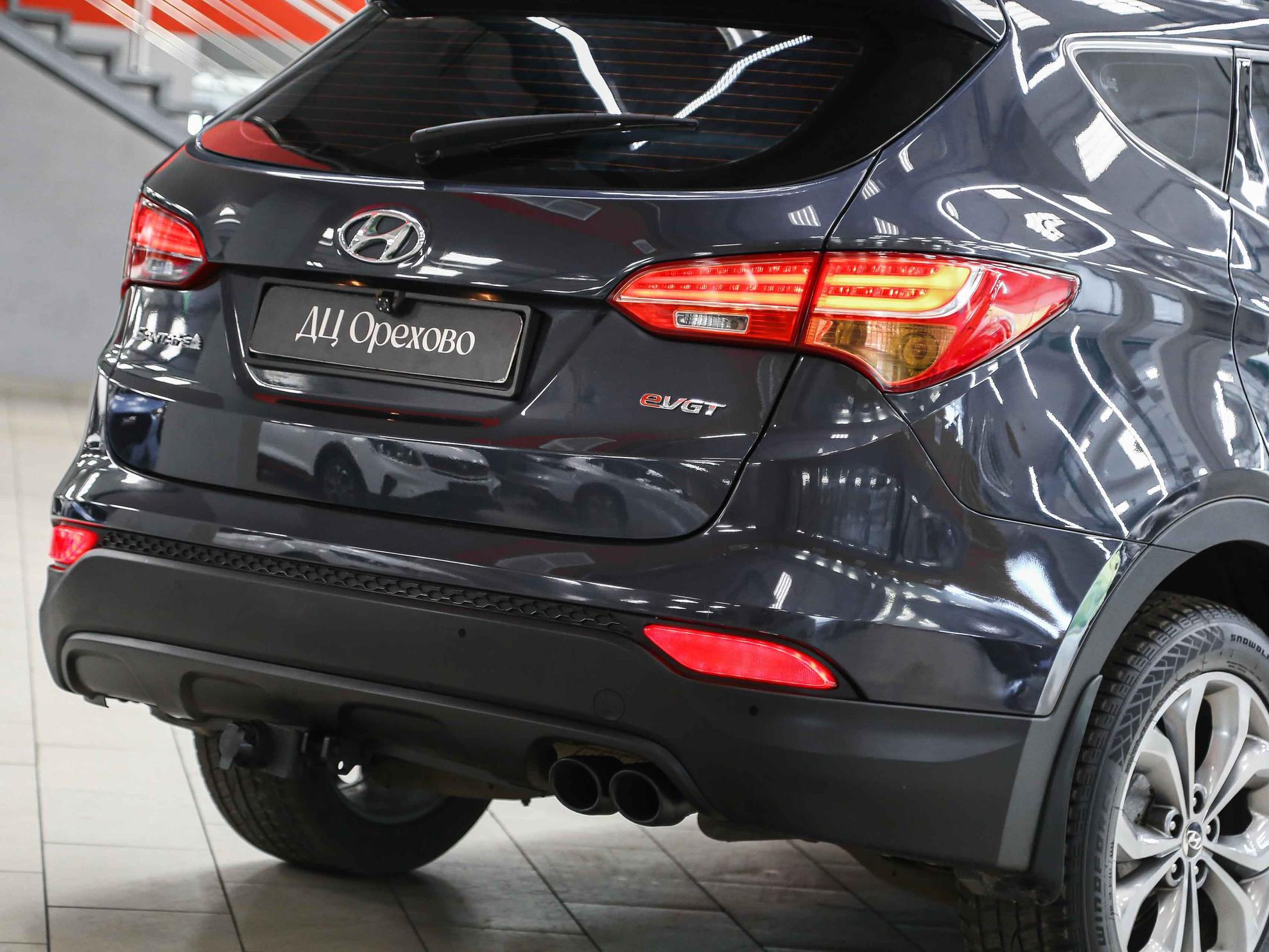 Hyundai Santa Fe 2013, синий, ДЦ Орехово