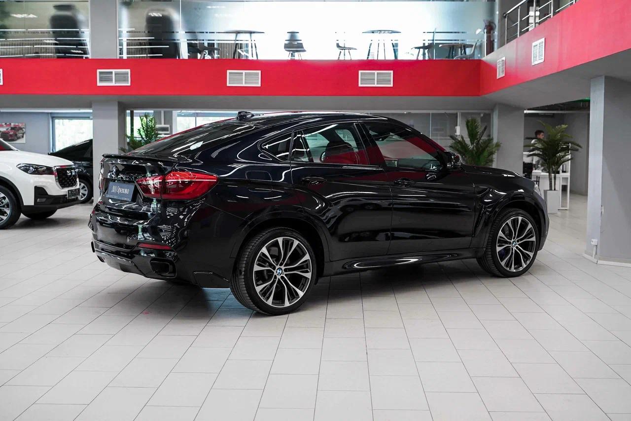 BMW X6 2018, черный, ДЦ Орехово