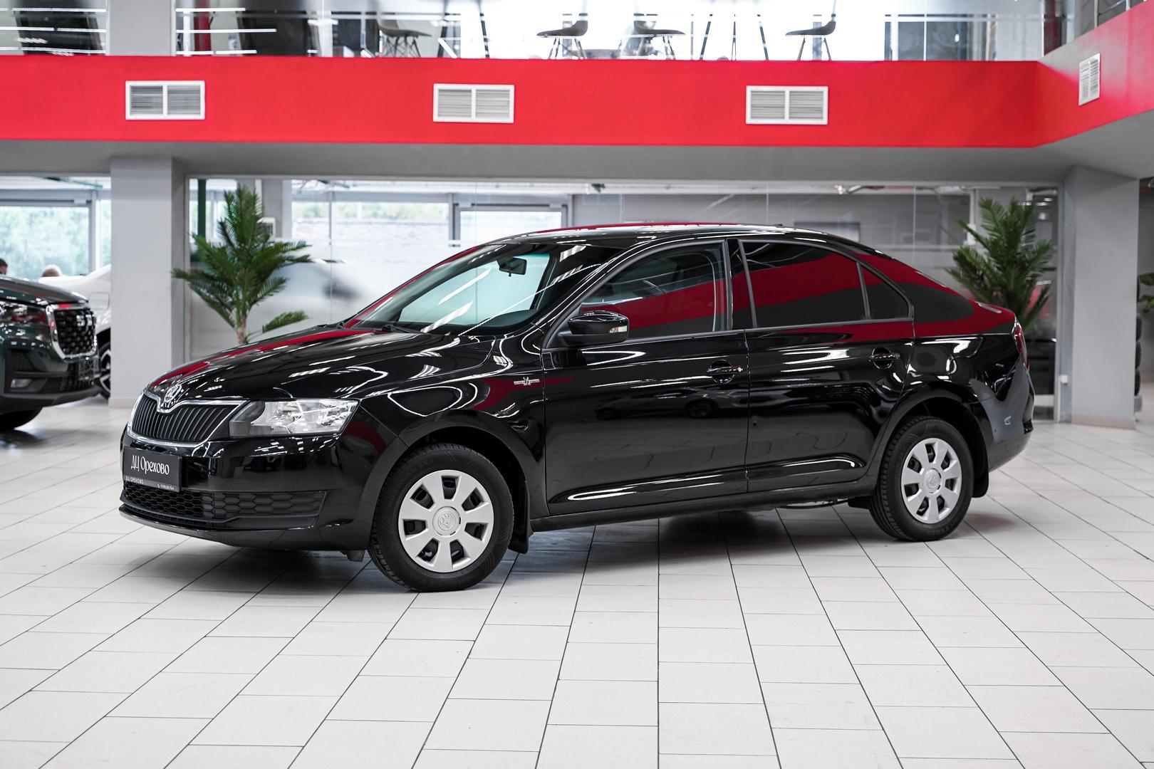 Skoda Rapid 2019, черный, ДЦ Орехово