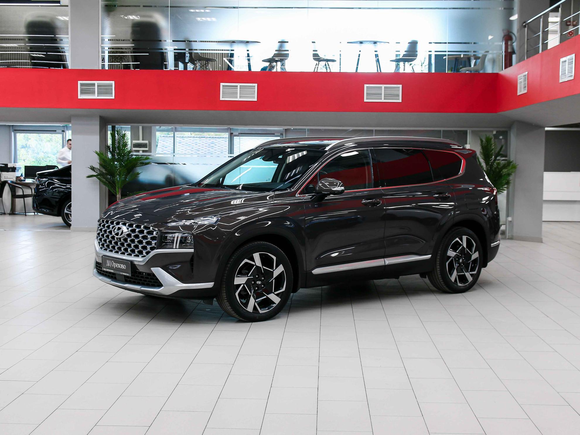 Hyundai Santa Fe 2021, коричневый, ДЦ Орехово