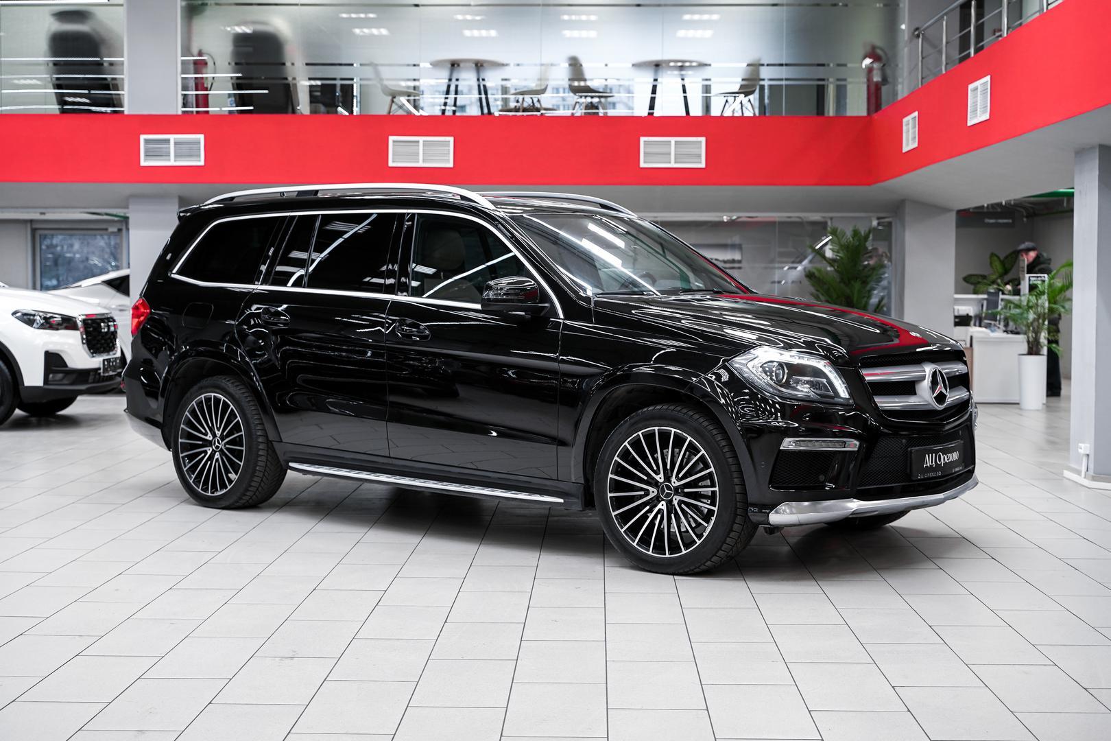 Mercedes-Benz GL-Класс 2014, черный, ДЦ Орехово