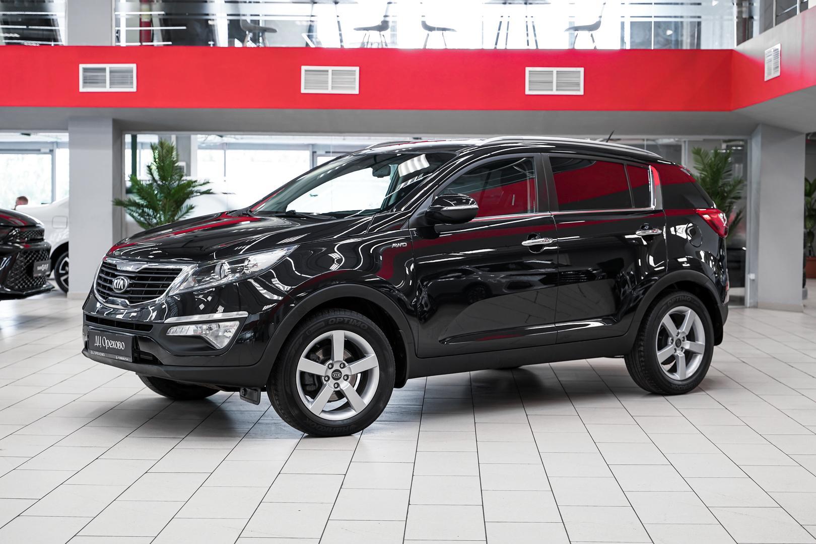Kia Sportage 2013, черный, ДЦ Орехово