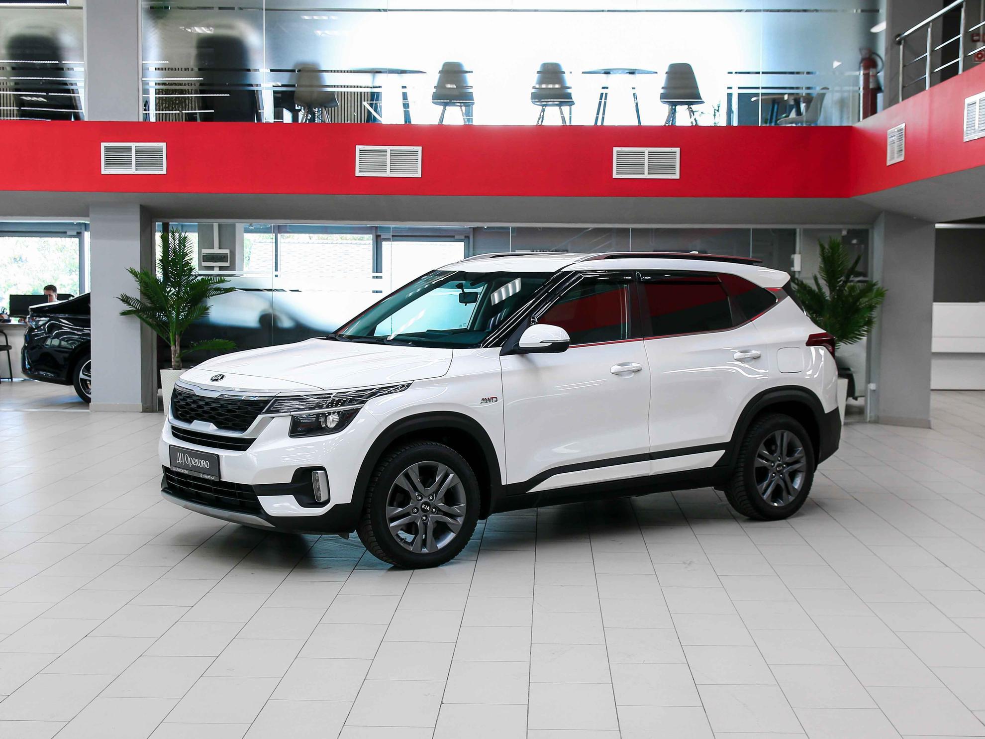 Kia Seltos 2020, белый, ДЦ Орехово