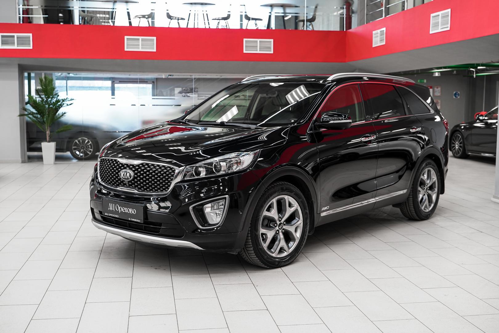 Kia Sorento 2017, черный, ДЦ Орехово