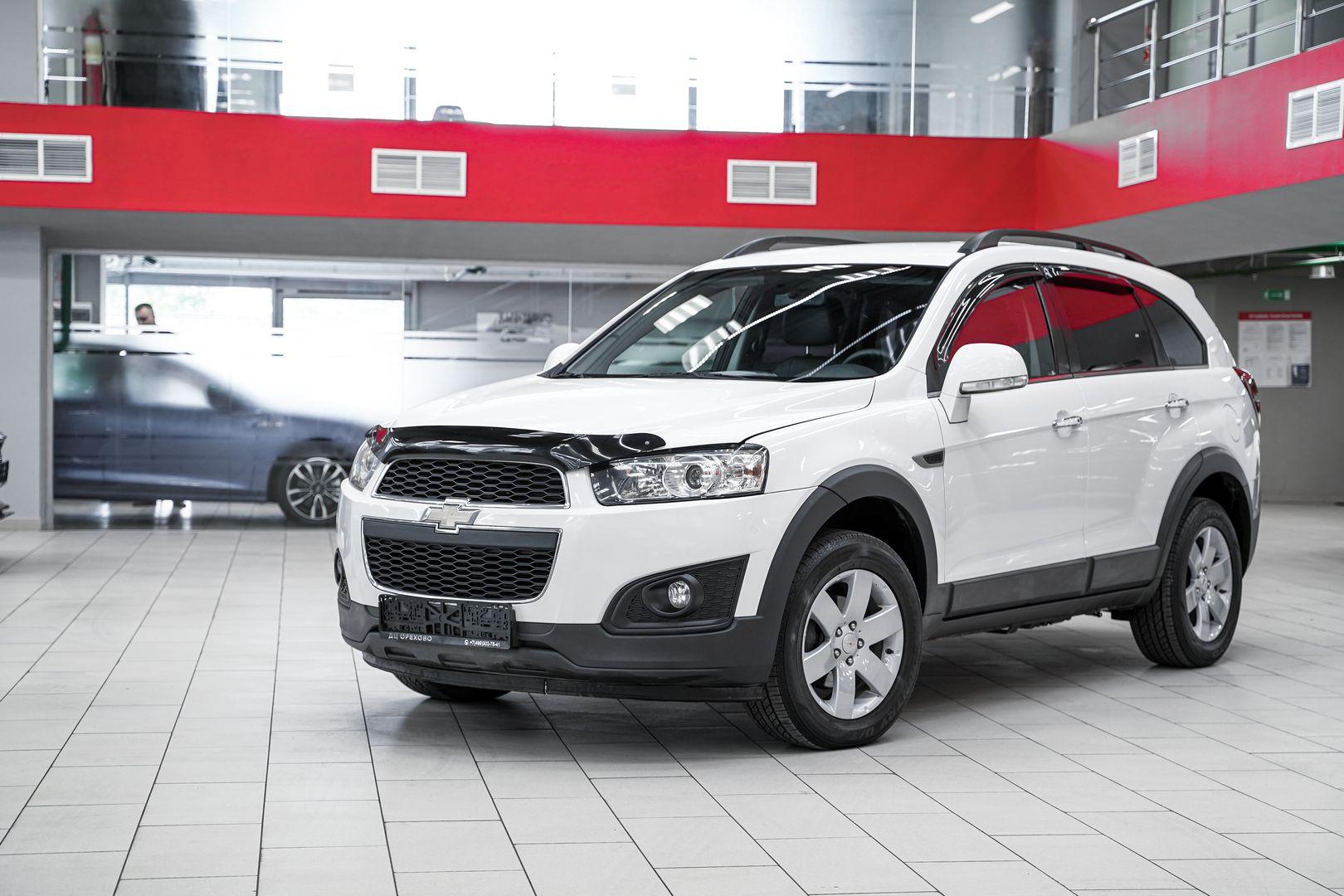 Chevrolet Captiva 2015, белый, ДЦ Орехово