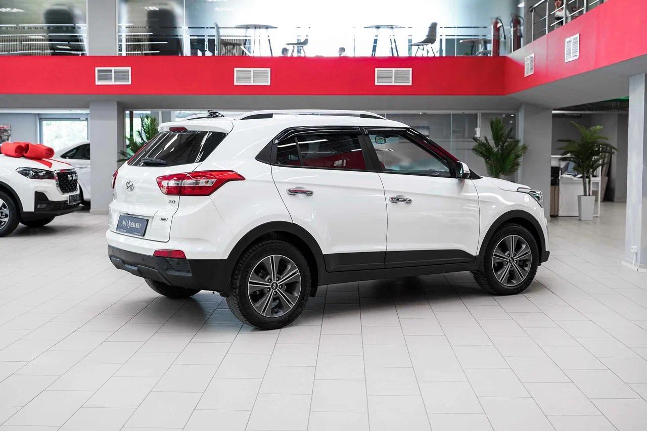 Hyundai Creta 2018, белый, ДЦ Орехово