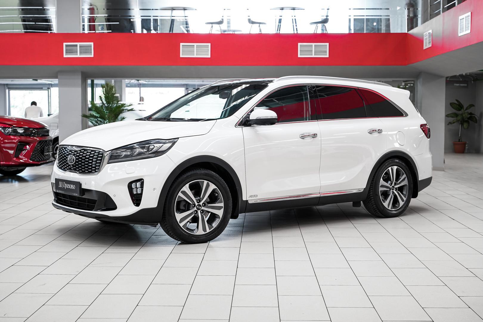 Kia Sorento 2018, белый, ДЦ Орехово