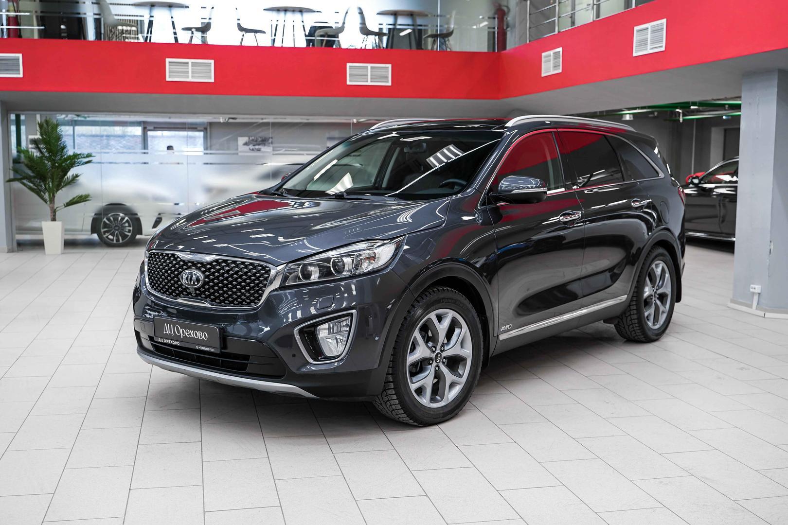 Kia Sorento 2016, серый, ДЦ Орехово
