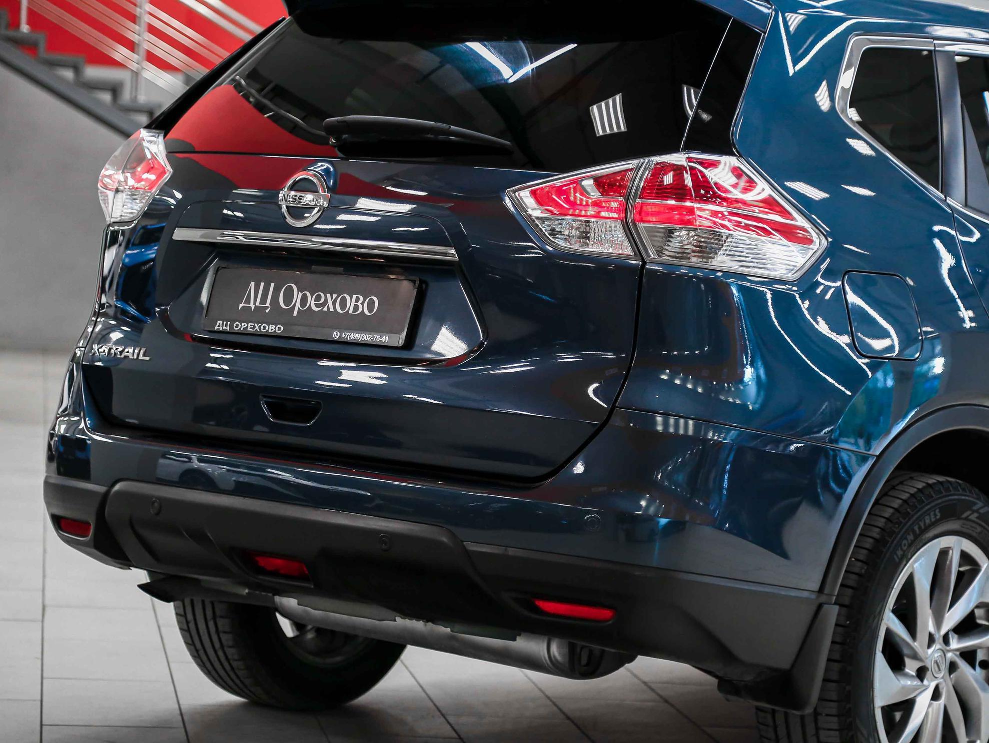 Nissan X-Trail 2018, синий, ДЦ Орехово