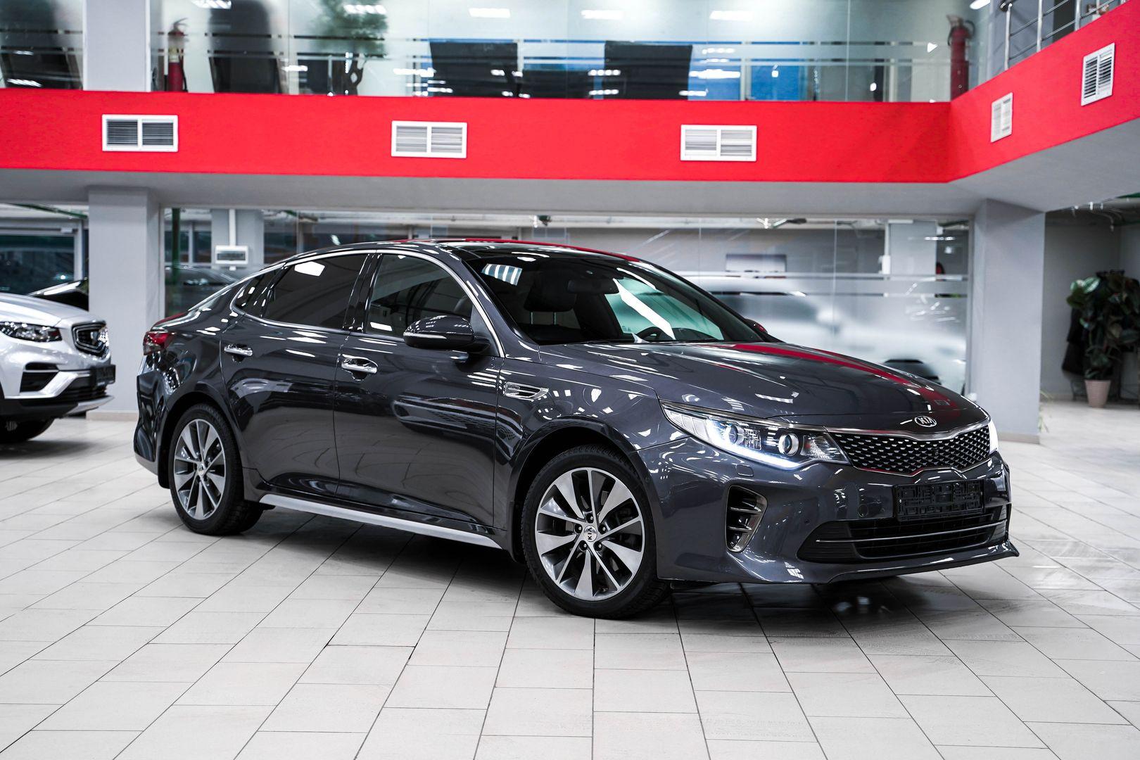 Kia Optima 2017, серый, ДЦ Орехово