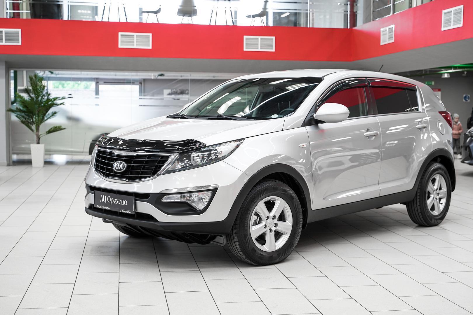 Kia Sportage 2015, серебряный, ДЦ Орехово