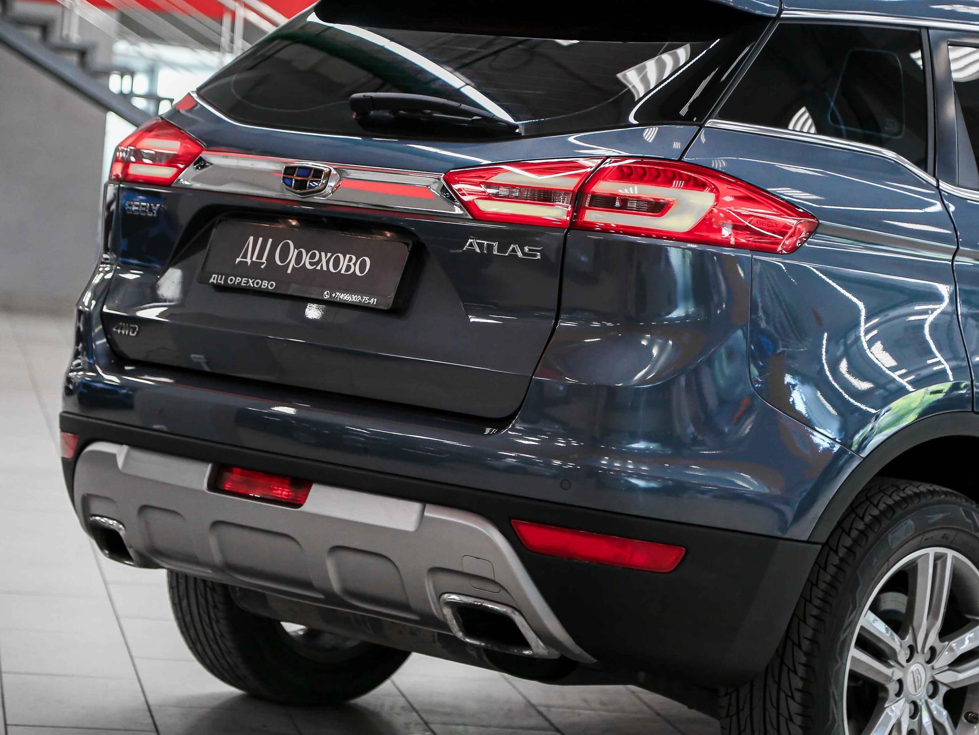 Geely Atlas 2018, серый, ДЦ Орехово