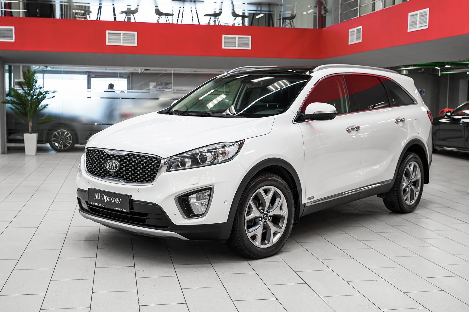Kia Sorento 2017, белый, ДЦ Орехово
