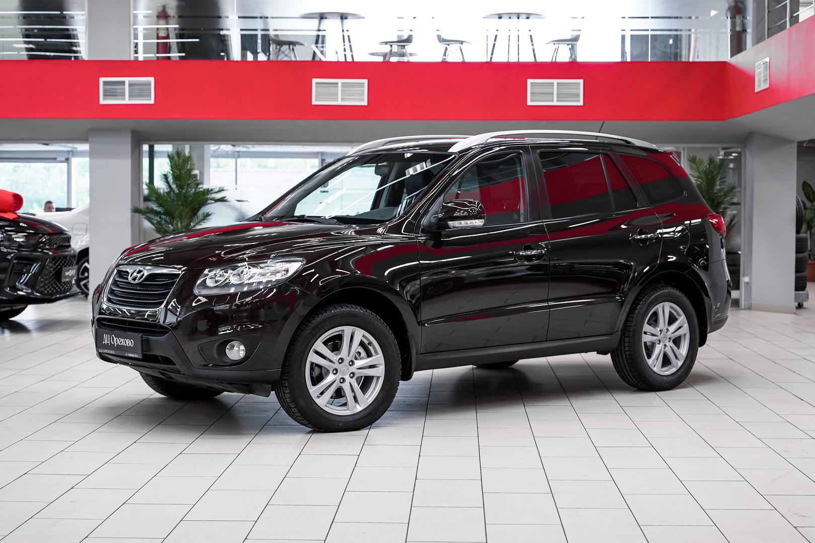 Hyundai Santa Fe 2011, пурпурный, ДЦ Орехово